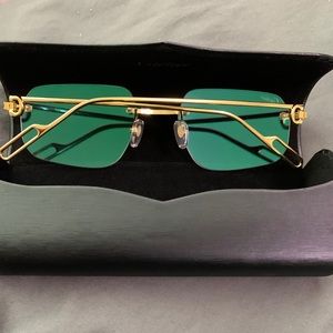 Real Authentic Vintage Cartier Rimless